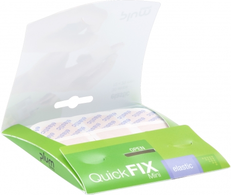 Plasturi QuickFix, set 30 bucati, textili elastici, mici, Plum